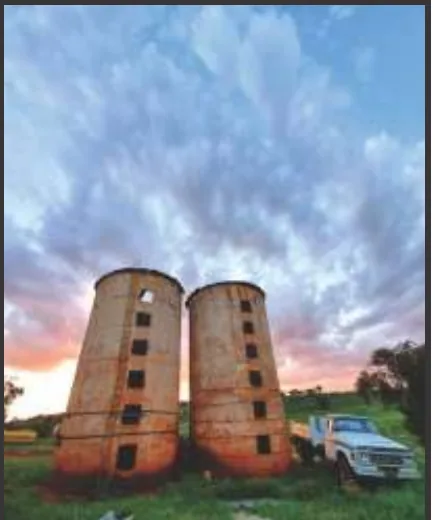 Historic Pathfinders photograph of a sunset at Ninigo