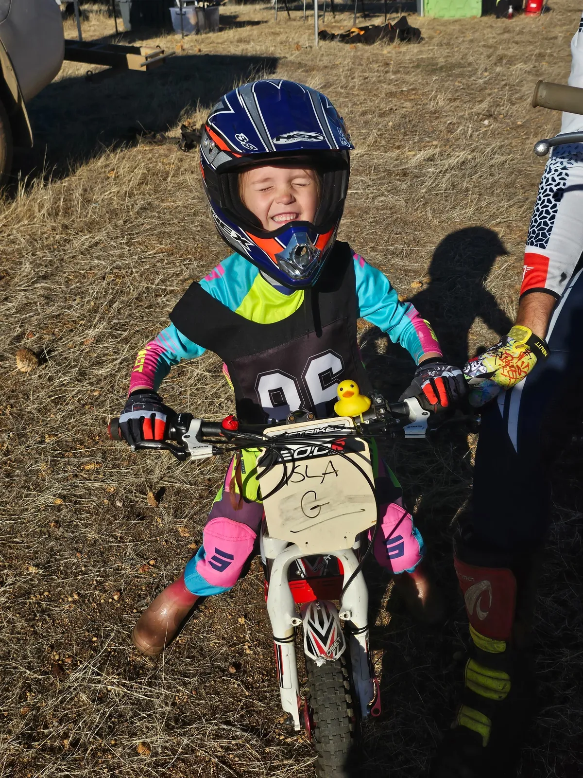 Junior Pathfinders rider ready for a club event
